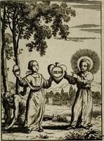 Picture 40 of 42 from Jesus en de ziel : een geestelycke spiegel voor 't gemoed : bestaande uyt veertig aangename en stichtelyke sinne-beelden : vervat in drie deelen (1696), leaf 166