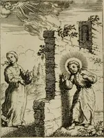 Picture 42 of 42 from Jesus en de ziel : een geestelycke spiegel voor 't gemoed : bestaande uyt veertig aangename en stichtelyke sinne-beelden : vervat in drie deelen (1696), leaf 174