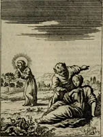 Picture 11 of 42 from Jesus en de ziel : een geestelycke spiegel voor 't gemoed : bestaande uyt veertig aangename en stichtelyke sinne-beelden : vervat in drie deelen (1696), leaf 46