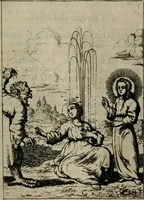 Picture 12 of 42 from Jesus en de ziel : een geestelycke spiegel voor 't gemoed : bestaande uyt veertig aangename en stichtelyke sinne-beelden : vervat in drie deelen (1696), leaf 50