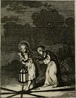 Picture 15 of 42 from Jesus en de ziel : een geestelycke spiegel voor 't gemoed : bestaande uyt veertig aangename en stichtelyke sinne-beelden : vervat in drie deelen (1696), leaf 62