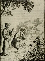 Picture 19 of 42 from Jesus en de ziel : een geestelycke spiegel voor 't gemoed : bestaande uyt veertig aangename en stichtelyke sinne-beelden : vervat in drie deelen (1696), leaf 80