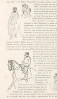 An illustration from Les jeunes peintres militaires de Neuville, Detaille, Dupray : préface de E. Bergerat (1878)