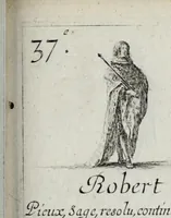 Picture 12 of 14 from Jeux historiques des rois de France, reines renommées, géographie et métamorphose (1698), leaf 177