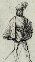 An illustration from Jeux historiques des rois de France, reines renommées, géographie et métamorphose (1698)