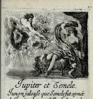 An illustration from Jeux historiques des rois de France, reines renommées, géographie et métamorphose (1698)