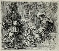 An illustration from Jeux historiques des rois de France, reines renommées, géographie et métamorphose (1698)