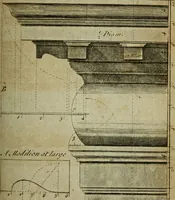 An illustration from The builder's jewel, or, The youth's instructor and workman's remembrancer : explaining short and easy rules, made familiar to the meanest capacity, for drawing and working ... : the whole illustrated by upwards of 200 examples, engraved on 100 copper-plates (1787)