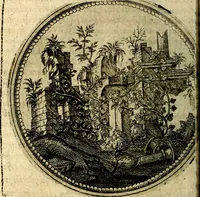 An illustration from Joachimi Camerarii Symbolorum et emblematum, centuriae quatuor .. (1668)