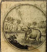 An illustration from Joachimi Camerarii Symbolorum et emblematum, centuriae quatuor .. (1668)