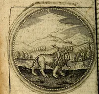 An illustration from Joachimi Camerarii Symbolorum et emblematum, centuriae quatuor .. (1668)