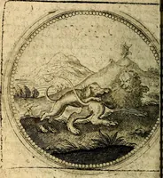 An illustration from Joachimi Camerarii Symbolorum et emblematum, centuriae quatuor .. (1668)