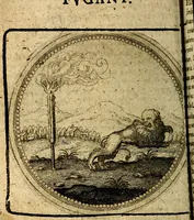 Picture 110 of 398 from Joachimi Camerarii Symbolorum et emblematum, centuriae quatuor .. (1668), leaf 229