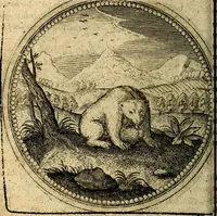 An illustration from Joachimi Camerarii Symbolorum et emblematum, centuriae quatuor .. (1668)
