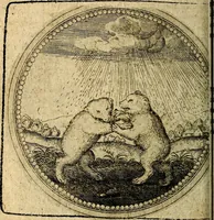 Picture 123 of 398 from Joachimi Camerarii Symbolorum et emblematum, centuriae quatuor .. (1668), leaf 255
