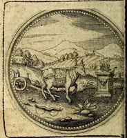 An illustration from Joachimi Camerarii Symbolorum et emblematum, centuriae quatuor .. (1668)