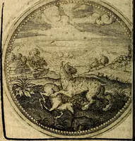 Picture 134 of 398 from Joachimi Camerarii Symbolorum et emblematum, centuriae quatuor .. (1668), leaf 277