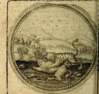 An illustration from Joachimi Camerarii Symbolorum et emblematum, centuriae quatuor .. (1668)