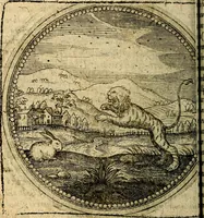 Picture 140 of 398 from Joachimi Camerarii Symbolorum et emblematum, centuriae quatuor .. (1668), leaf 289