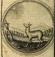 An illustration from Joachimi Camerarii Symbolorum et emblematum, centuriae quatuor .. (1668)