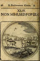 Picture 145 of 398 from Joachimi Camerarii Symbolorum et emblematum, centuriae quatuor .. (1668), leaf 299
