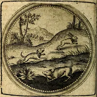 Picture 159 of 398 from Joachimi Camerarii Symbolorum et emblematum, centuriae quatuor .. (1668), leaf 329
