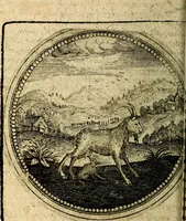 An illustration from Joachimi Camerarii Symbolorum et emblematum, centuriae quatuor .. (1668)