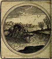 An illustration from Joachimi Camerarii Symbolorum et emblematum, centuriae quatuor .. (1668)