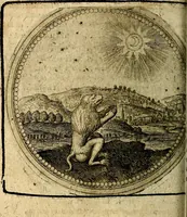 An illustration from Joachimi Camerarii Symbolorum et emblematum, centuriae quatuor .. (1668)