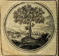 An illustration from Joachimi Camerarii Symbolorum et emblematum, centuriae quatuor .. (1668)