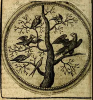 An illustration from Joachimi Camerarii Symbolorum et emblematum, centuriae quatuor .. (1668)