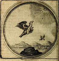 An illustration from Joachimi Camerarii Symbolorum et emblematum, centuriae quatuor .. (1668)