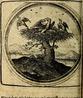 An illustration from Joachimi Camerarii Symbolorum et emblematum, centuriae quatuor .. (1668)