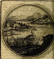An illustration from Joachimi Camerarii Symbolorum et emblematum, centuriae quatuor .. (1668)