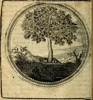 An illustration from Joachimi Camerarii Symbolorum et emblematum, centuriae quatuor .. (1668)