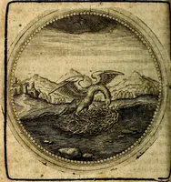An illustration from Joachimi Camerarii Symbolorum et emblematum, centuriae quatuor .. (1668)
