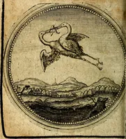 An illustration from Joachimi Camerarii Symbolorum et emblematum, centuriae quatuor .. (1668)