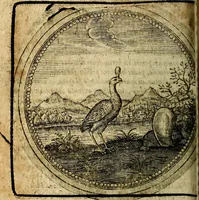 An illustration from Joachimi Camerarii Symbolorum et emblematum, centuriae quatuor .. (1668)