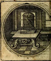 An illustration from Joachimi Camerarii Symbolorum et emblematum, centuriae quatuor .. (1668)