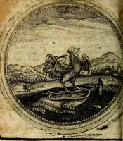 An illustration from Joachimi Camerarii Symbolorum et emblematum, centuriae quatuor .. (1668)