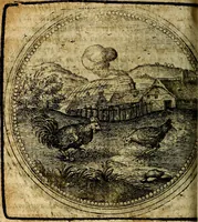 An illustration from Joachimi Camerarii Symbolorum et emblematum, centuriae quatuor .. (1668)