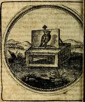 An illustration from Joachimi Camerarii Symbolorum et emblematum, centuriae quatuor .. (1668)