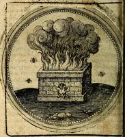 An illustration from Joachimi Camerarii Symbolorum et emblematum, centuriae quatuor .. (1668)