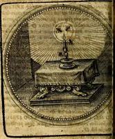 An illustration from Joachimi Camerarii Symbolorum et emblematum, centuriae quatuor .. (1668)