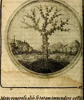 An illustration from Joachimi Camerarii Symbolorum et emblematum, centuriae quatuor .. (1668)