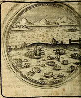 An illustration from Joachimi Camerarii Symbolorum et emblematum, centuriae quatuor .. (1668)