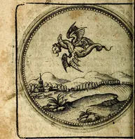 An illustration from Joachimi Camerarii Symbolorum et emblematum, centuriae quatuor .. (1668)