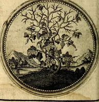 An illustration from Joachimi Camerarii Symbolorum et emblematum, centuriae quatuor .. (1668)