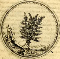 An illustration from Joachimi Camerarii Symbolorvm et emblematvm centvriæ tres. I. Ex herbis & stirpibus. II. Ex animalibus quadrupedibus. III. Ex volatilibus & insectis. Accessit noviter centvria IV. Ex aquatilibus & reptilibus. Cvm figvris æneis (1605)