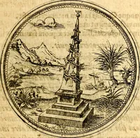 Picture 102 of 302 from Joachimi Camerarii Symbolorvm et emblematvm centvriæ tres. I. Ex herbis & stirpibus. II. Ex animalibus quadrupedibus. III. Ex volatilibus & insectis. Accessit noviter centvria IV. Ex aquatilibus & reptilibus. Cvm figvris æneis (1605), leaf 132